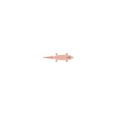 Juvenile (20% Growth) stage of the same semi-streamlined fin-and-tail swimmer